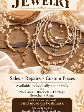 Mixed Jewelry Collection Gold & White